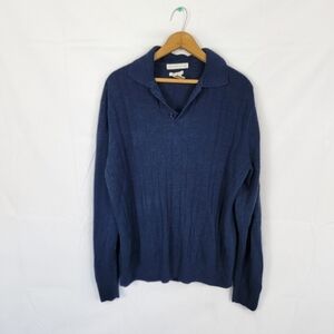 Men's Blue XL Geoffrey Beene Sweater